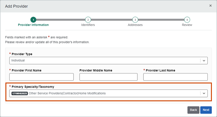 Before you register your provider organization